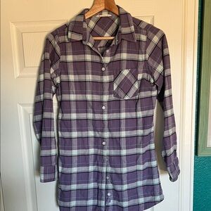 Mountain Khakis Purple Button Down Flannel - S